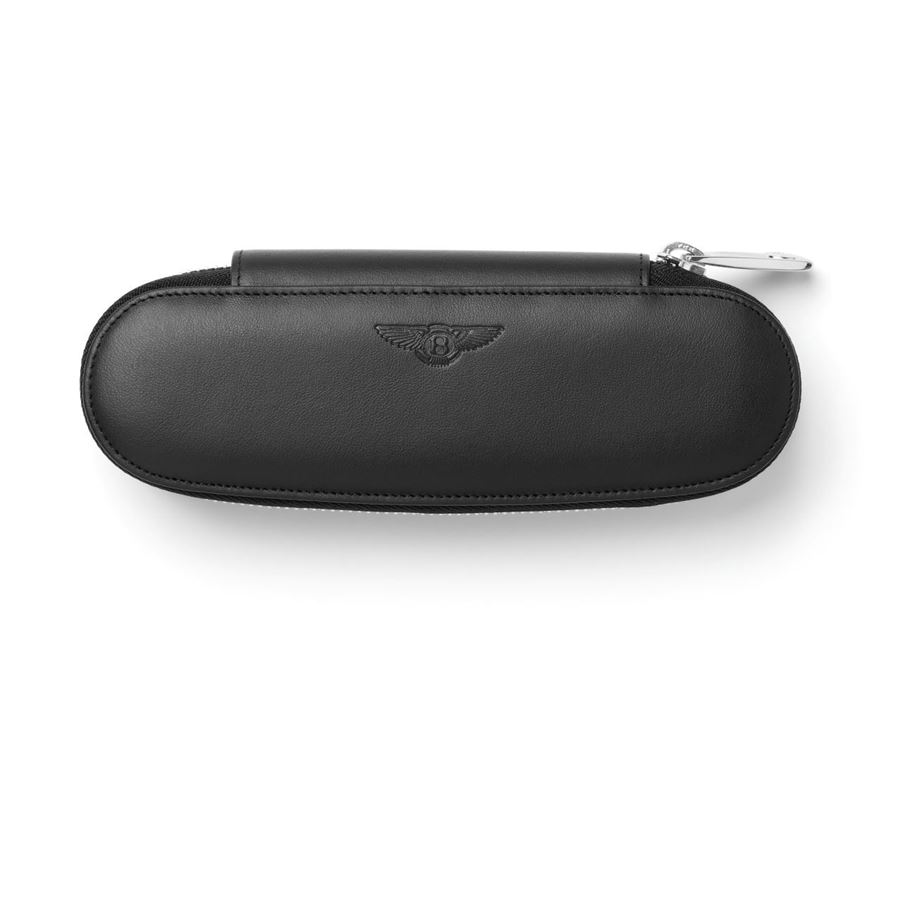 Graf-von-Faber-Castell - Etui zippé pour 2 stylos Bentley, noir