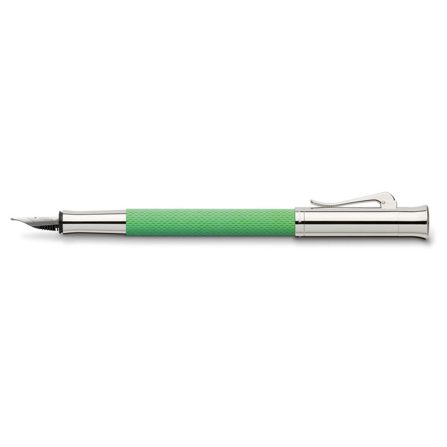 Graf-von-Faber-Castell - Stylo-plume Guilloché Vert Viper M