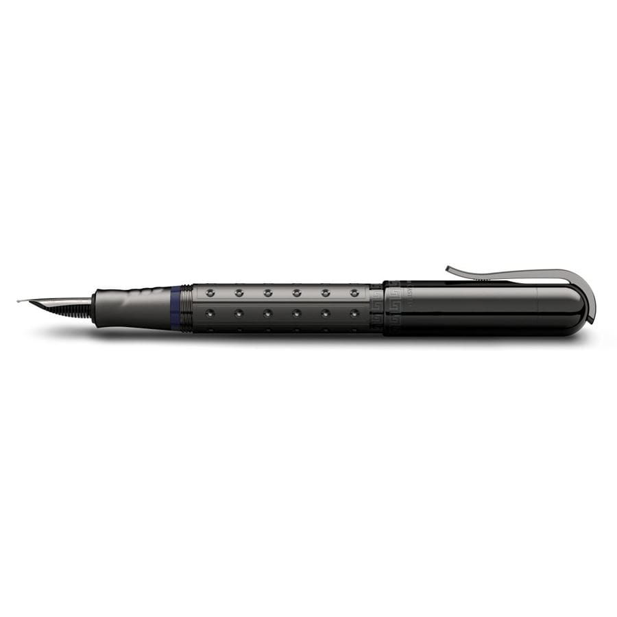 Graf-von-Faber-Castell - Penna stilografica Pen of The Year 2020 Black Edition, Medio