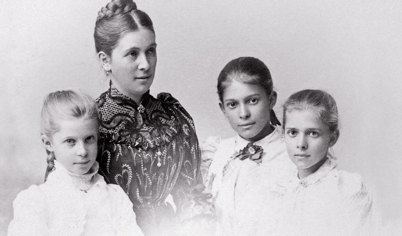 Bertha von Faber et ses trois filles 