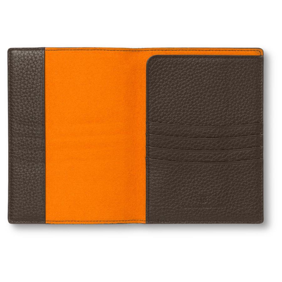 Graf-von-Faber-Castell - Cover per passaporto Cashmere, Moka