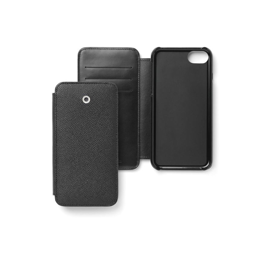 Graf-von-Faber-Castell - Etui pour iPhone 8 Epsom, noir