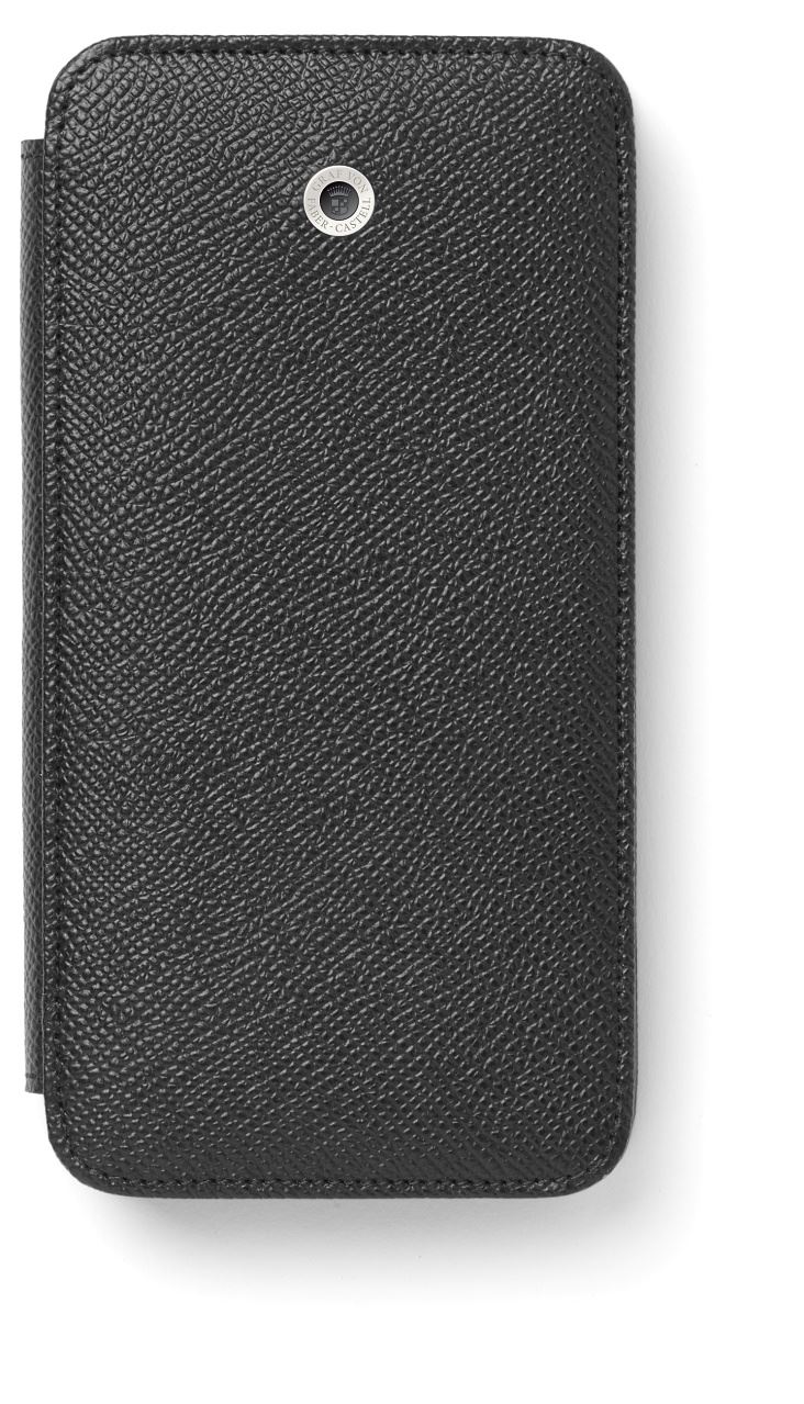 Graf-von-Faber-Castell - Custodia per smartphone iPhone 8 plus, Epsom, nera