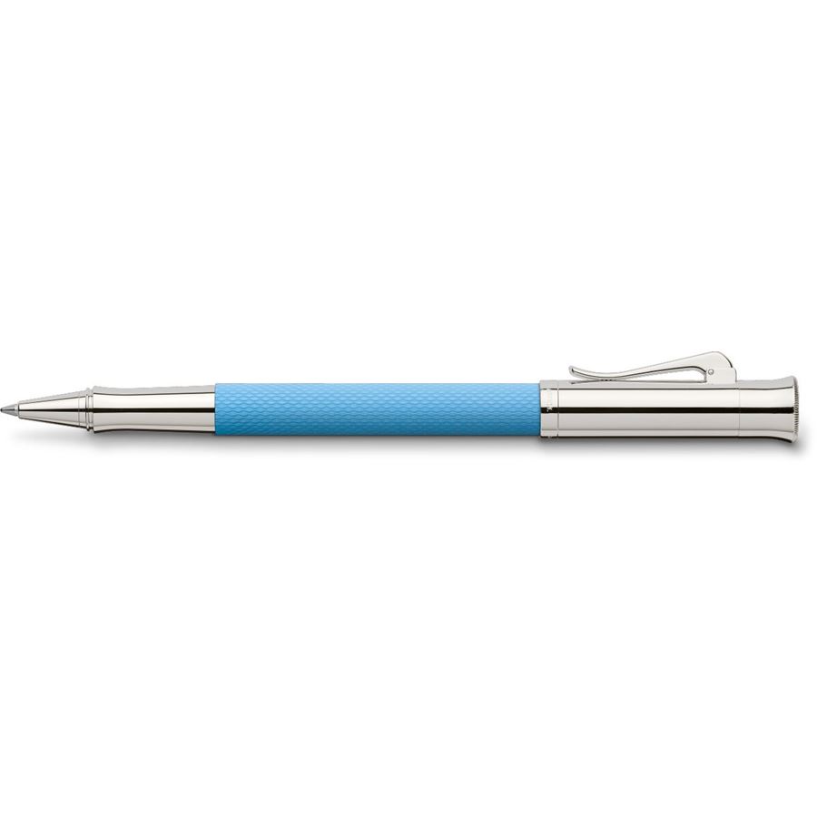 Graf-von-Faber-Castell - Tintenroller Guilloche Gulf Blue