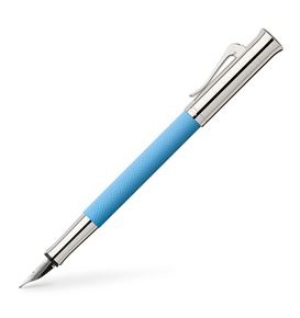 Graf-von-Faber-Castell - Stylo-plume Guilloché Bleu Azur M