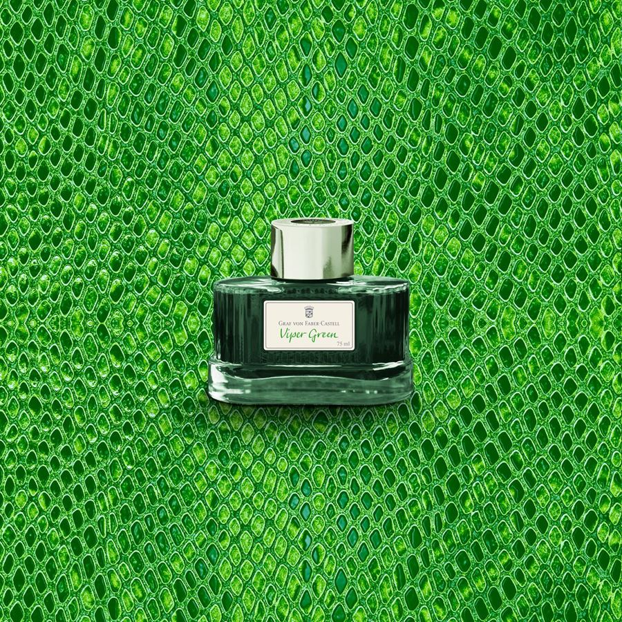 Graf-von-Faber-Castell - Tintenglas Viper Green, 75ml