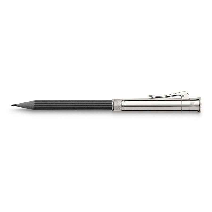 Graf-von-Faber-Castell - Perfekter Bleistift, platiniert, Schwarz