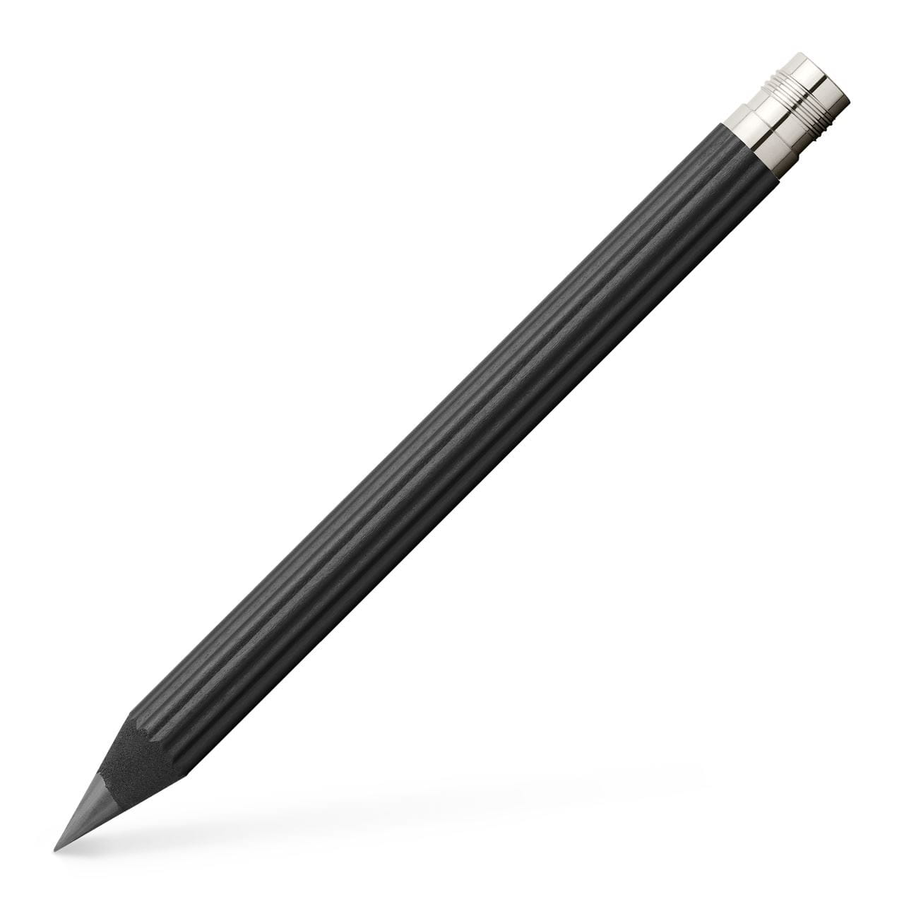 Graf-von-Faber-Castell - 3 Ersatzbleistifte  Perfekter Bleistift Magnum, Black Edt.