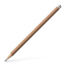 Graf-von-Faber-Castell - Coffret 6 crayons crayons longs n°III avec embout argenté