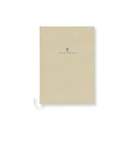 Graf-von-Faber-Castell - Book con copertina in lino A5 Sabbia