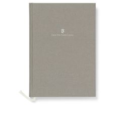 Graf-von-Faber-Castell - Book con copertina in lino A5 Grigio