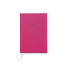 Graf-von-Faber-Castell - Book con copertina in lino A5 Fucsia