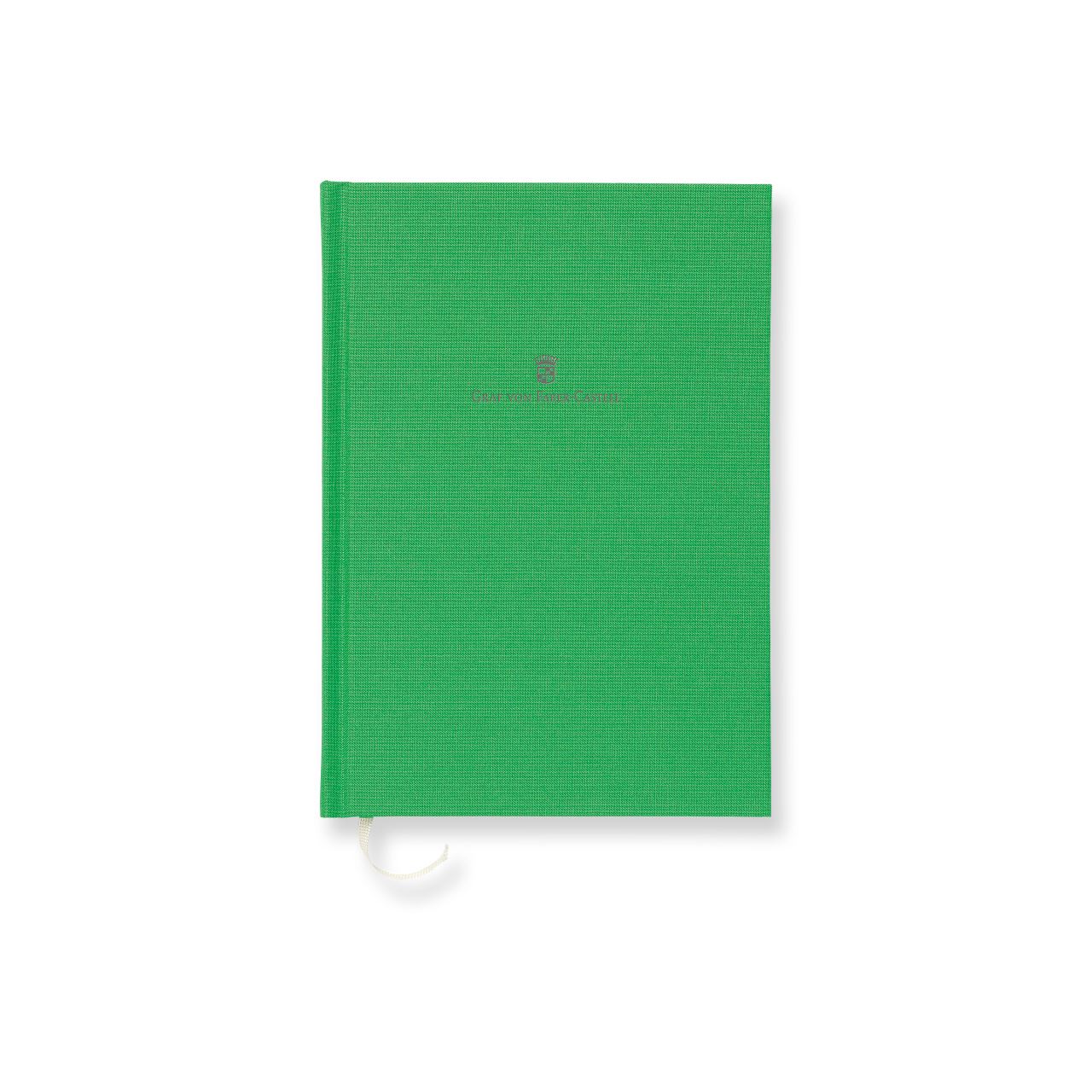Graf-von-Faber-Castell - Book con copertina in lino formato A5, Verde Serpente