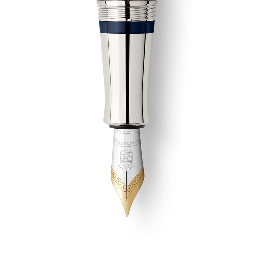 Graf-von-Faber-Castell - Füllfederhalter Pen of the Year 2016 platiniert, Mittel