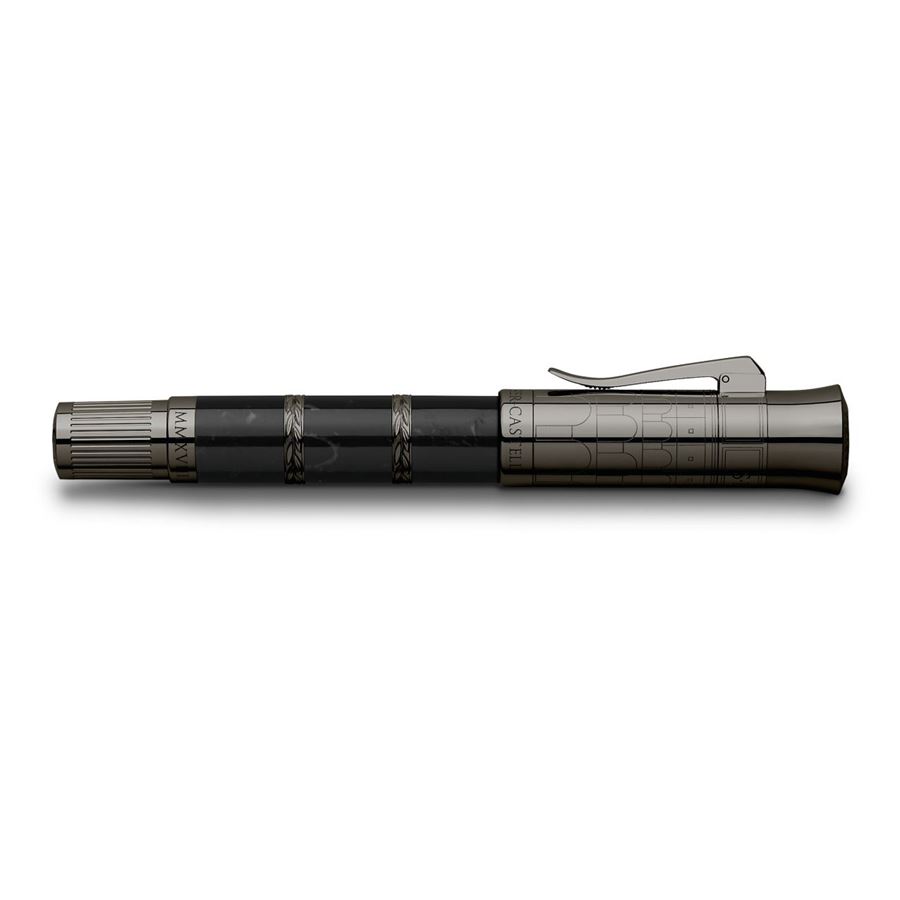 Graf-von-Faber-Castell - Penna stilografica Pen of the Year 2018 Black Edition, Medio